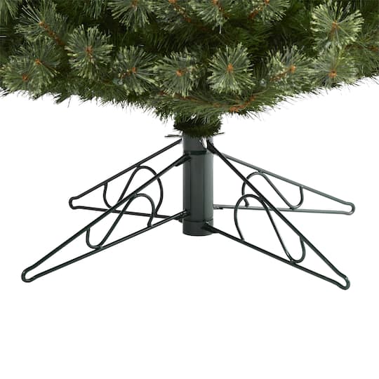 10ft. Pre-Lit Cashmere Artificial Christmas Tree, Warm White LED Lights